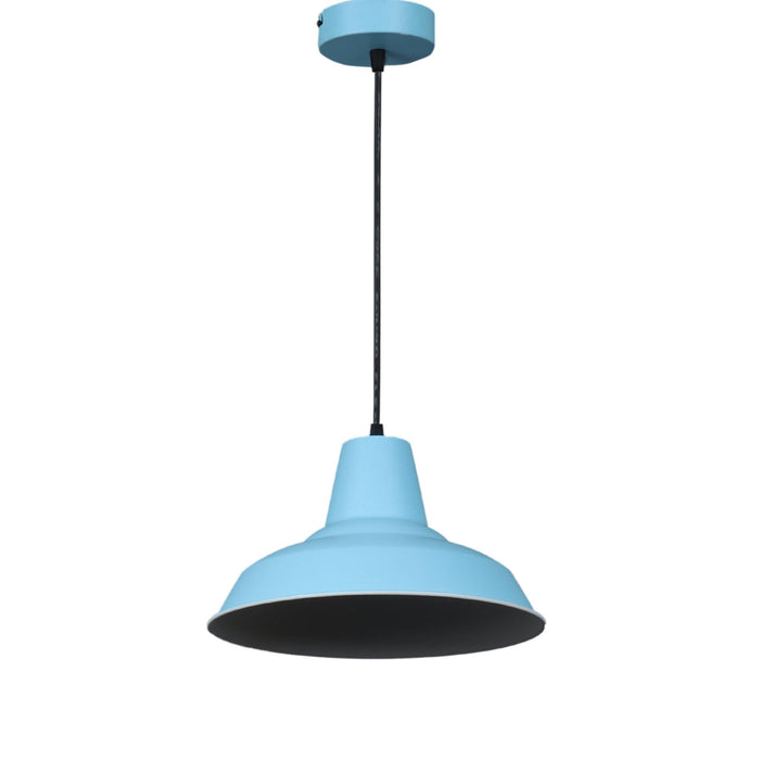 1965 Monging Blue Hanging Light by SS Lightings - Ouch Cart