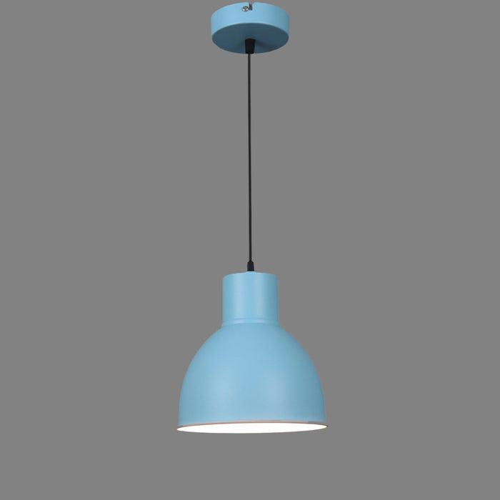 1965 Monging Blue Hanging Light by SS Lightings - Ouch Cart