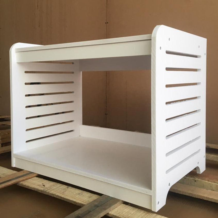 2-Tiers Kitchen Counter Microwave Stand In PVC For Kitchen Essentials By Miza - Ouch Cart