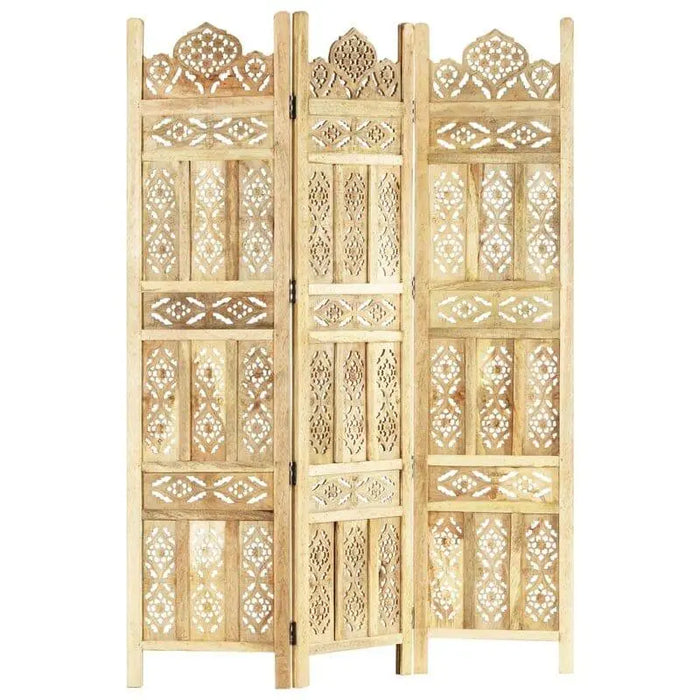 3 - Panel Folding Room Divider - Ouch Cart