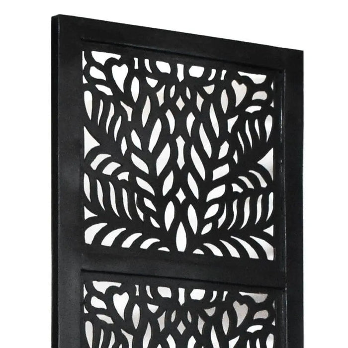 3 -Panel Solid Wood Folding Room Divider Wooden partition For Room Divider72 - Ouch Cart