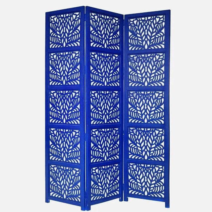 3 -Panel Solid Wood Folding Room Divider Wooden partition For Room Divider72 - Ouch Cart