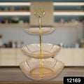 3 Layer Snack Rack Basket Stand Holder (1 Pc) Wukusy