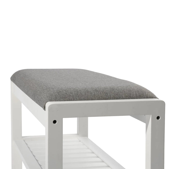 3 Pair Shoe Storage Bench - Ouch Cart