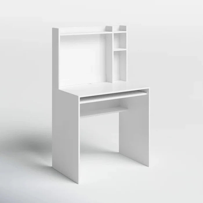 31.50'' Desk with Hutch and Magnetic Bulletin Board Ouch Cart