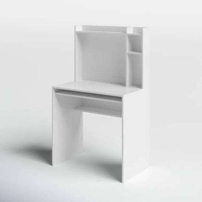 31.50'' Desk with Hutch and Magnetic Bulletin Board Ouch Cart