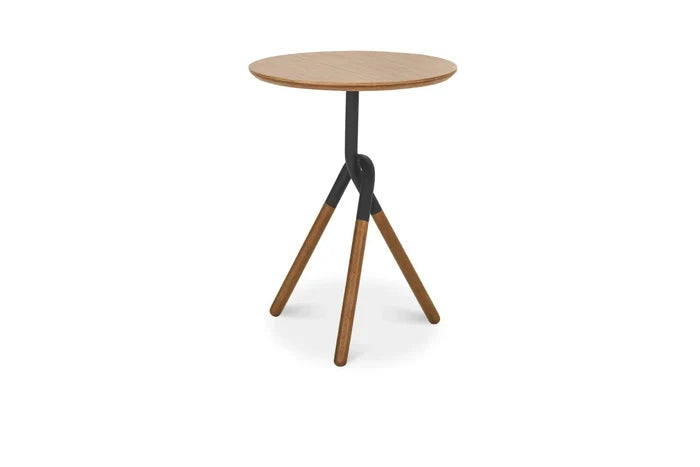 360 View View with AR Zane Side Table, Dark Walnut - Ouch Cart