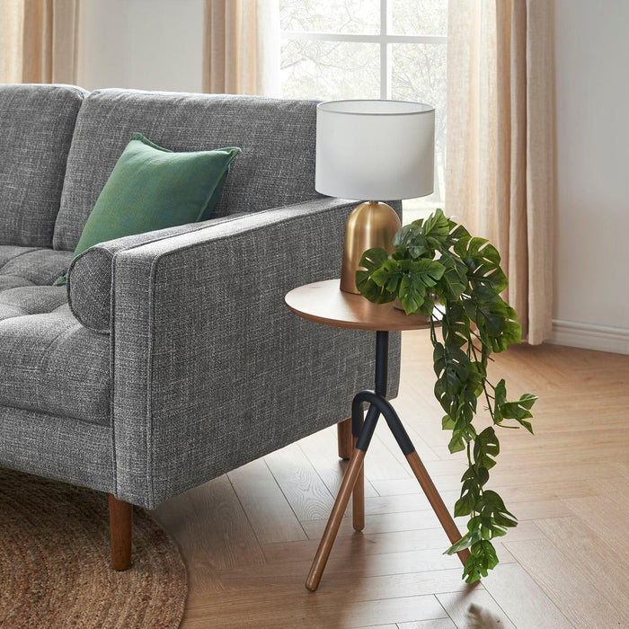 360 View View with AR Zane Side Table, Dark Walnut - Ouch Cart