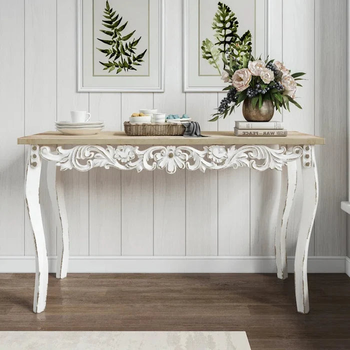 47" Console Table with Stylish Design and Versatile Storage Ouch Cart