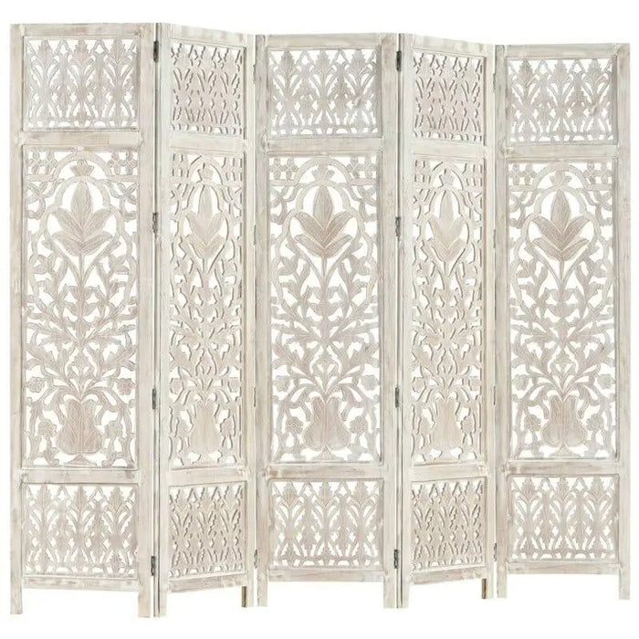 5 Panel Stanardsville Folding Room Divider - Ouch Cart