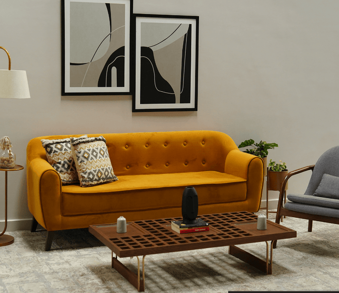 Abigail Seater Fabric Sofa - Ouch Cart