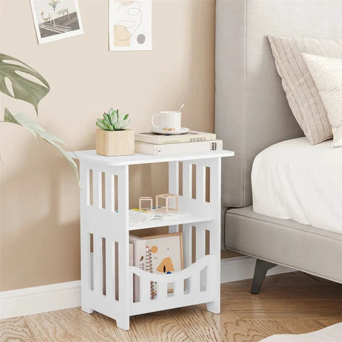 Abner Plastic Bedside Table Ouch Cart