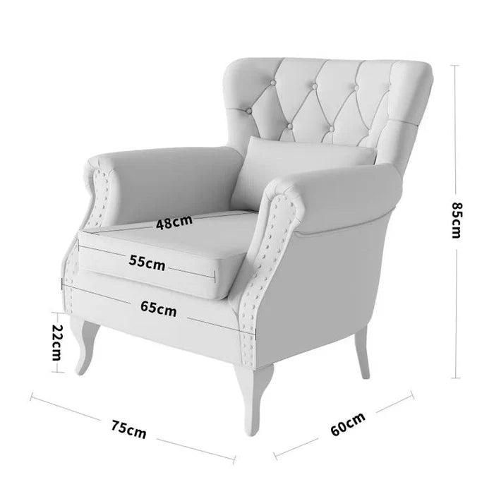 Abrianna Armchair - Ouch Cart | Wingchair