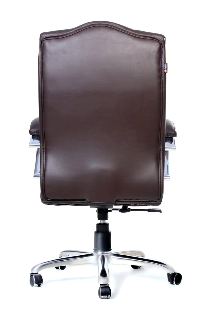 Adiko Classic Executive Revolving Office Chair in Brown - Ouch Cart