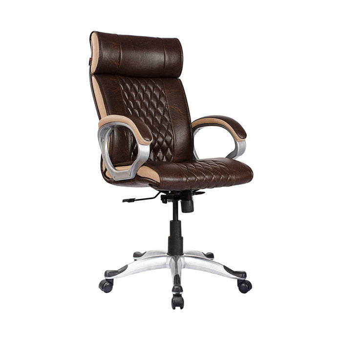 Adiko Designer Executive Chair in Brown - Ouch Cart