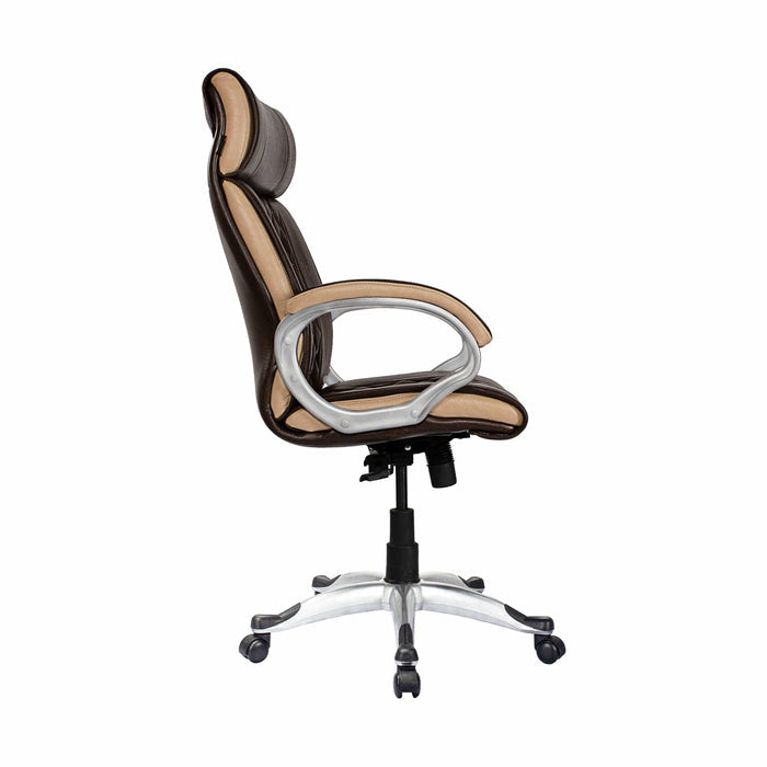 Adiko Designer Executive Chair in Brown - Ouch Cart | Study chair | Office chair
