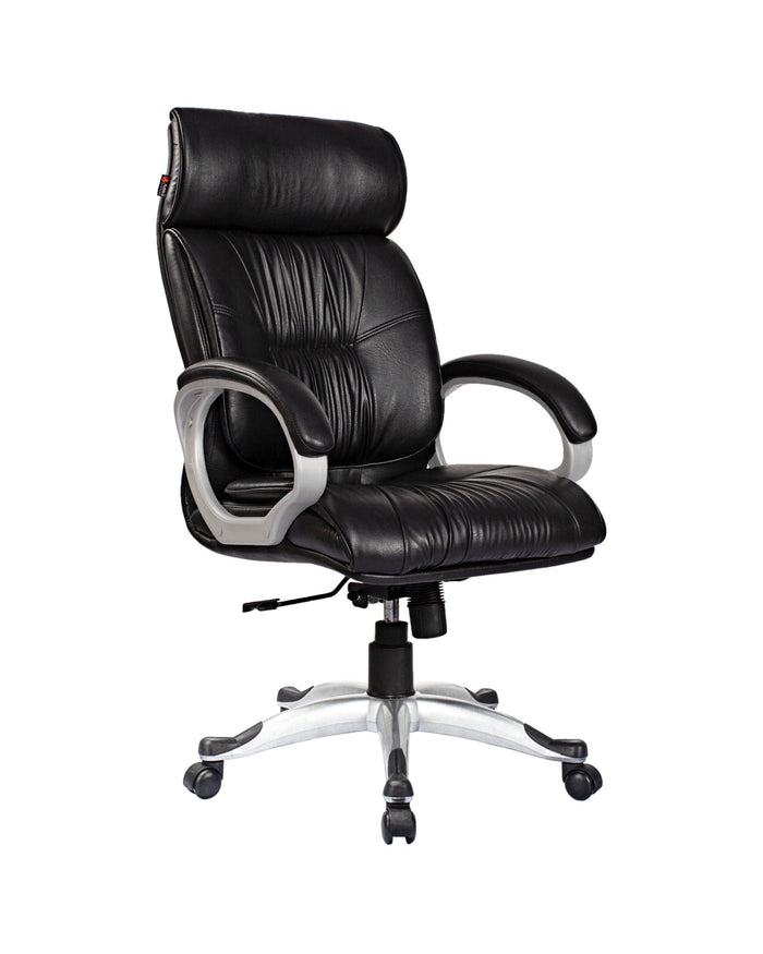 Adiko High Back Exceutive Chair in Black - Ouch Cart | Office chair | Study chair