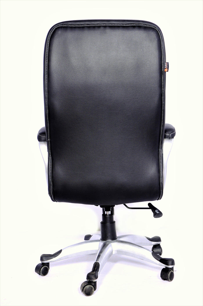 Adiko High Back Executive Chair In Black - Ouch Cart | Office chair | Study chair