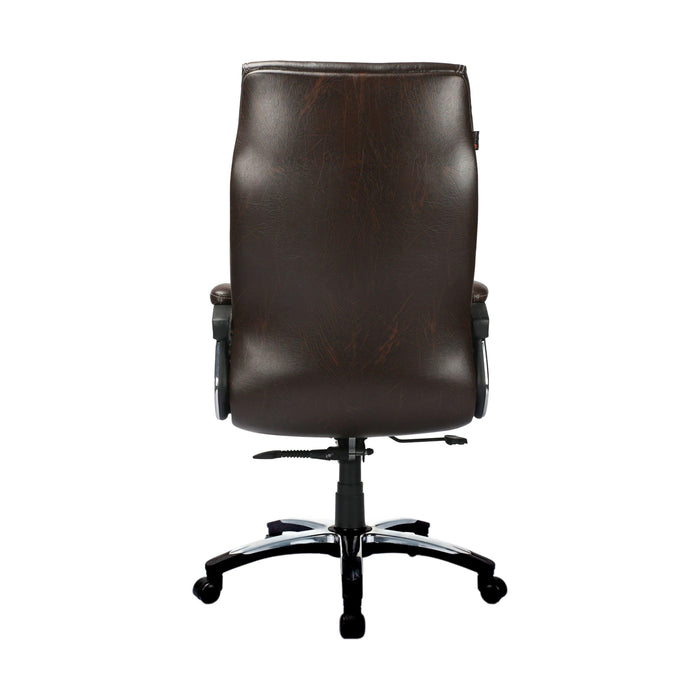 Adiko High back Executive Chair in Brown - Ouch Cart | Office chair | Study chair