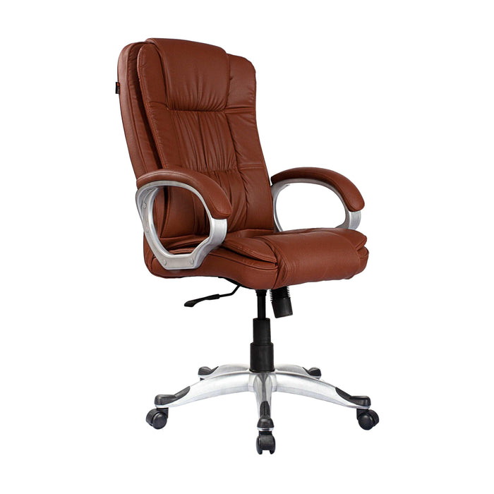 Adiko High Back Executive Chair in TAN - Ouch Cart