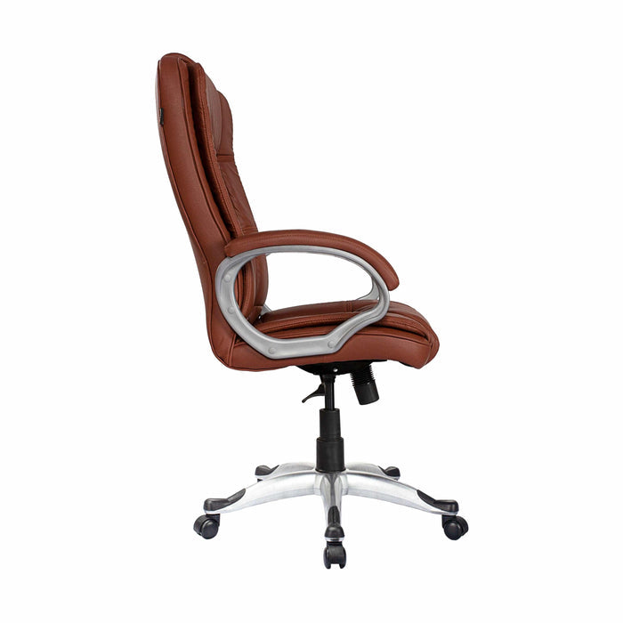 Adiko High Back Executive Chair in TAN - Ouch Cart | Office chair | Study chair