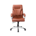 Adiko High Back Executive Revolving Office Chair in TAN - Ouch Cart | Office chair
