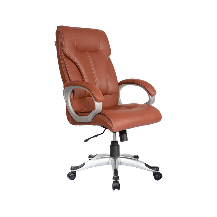 Adiko High Back Executive Revolving Office Chair in TAN - Ouch Cart | Office chair