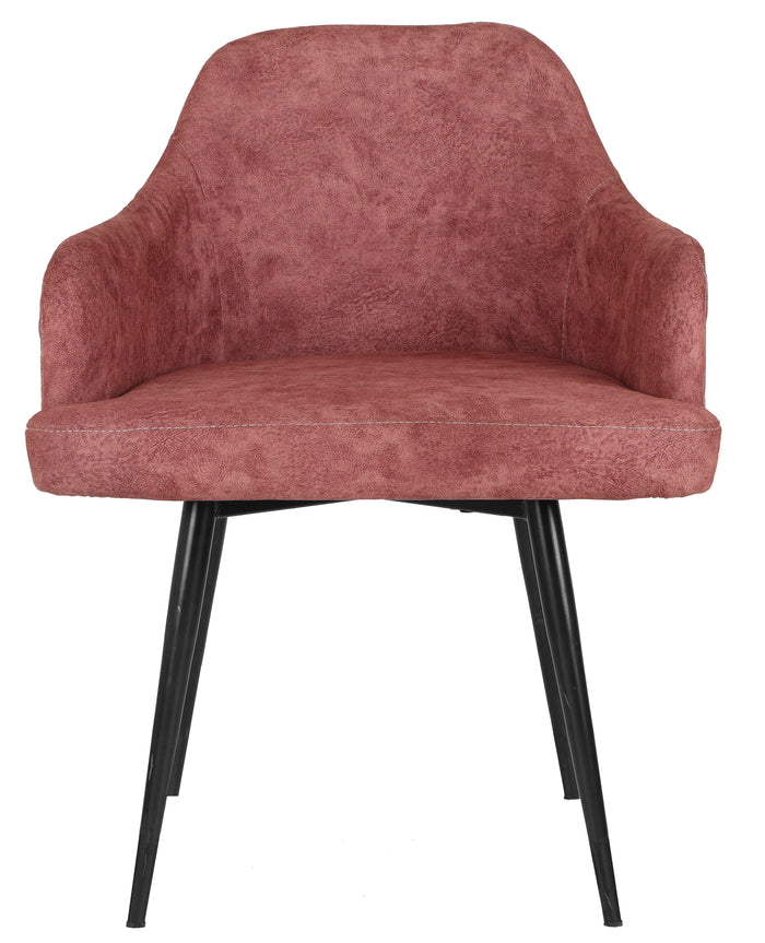 Adiko Lounge Chair Stool in Cherry Color - Ouch Cart