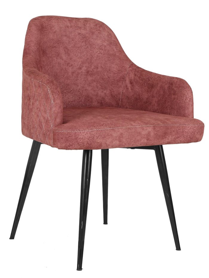 Adiko Lounge Chair Stool in Cherry Color - Ouch Cart