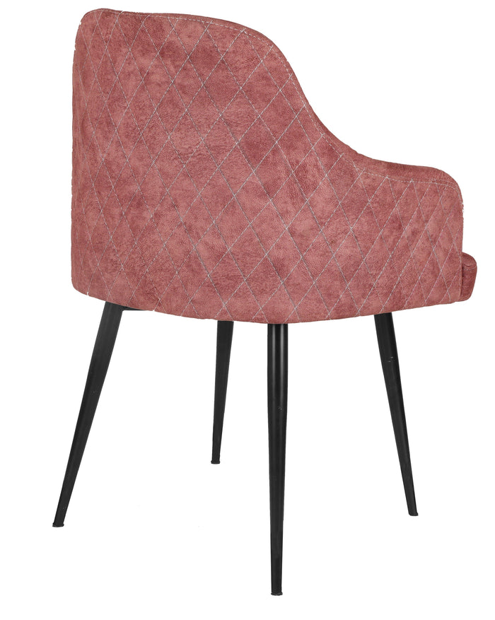 Adiko Lounge Chair Stool in Cherry Color - Ouch Cart