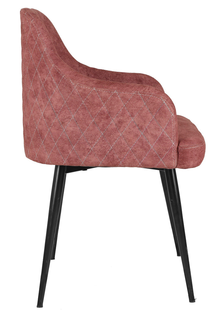 Adiko Lounge Chair Stool in Cherry Color - Ouch Cart