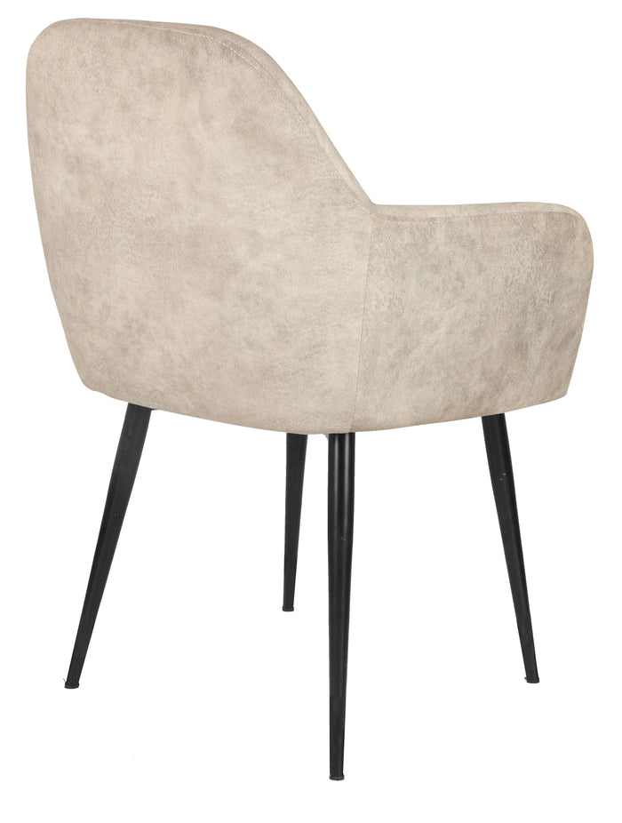 Adiko Lounge Chair Stool in Cream Color - Ouch Cart