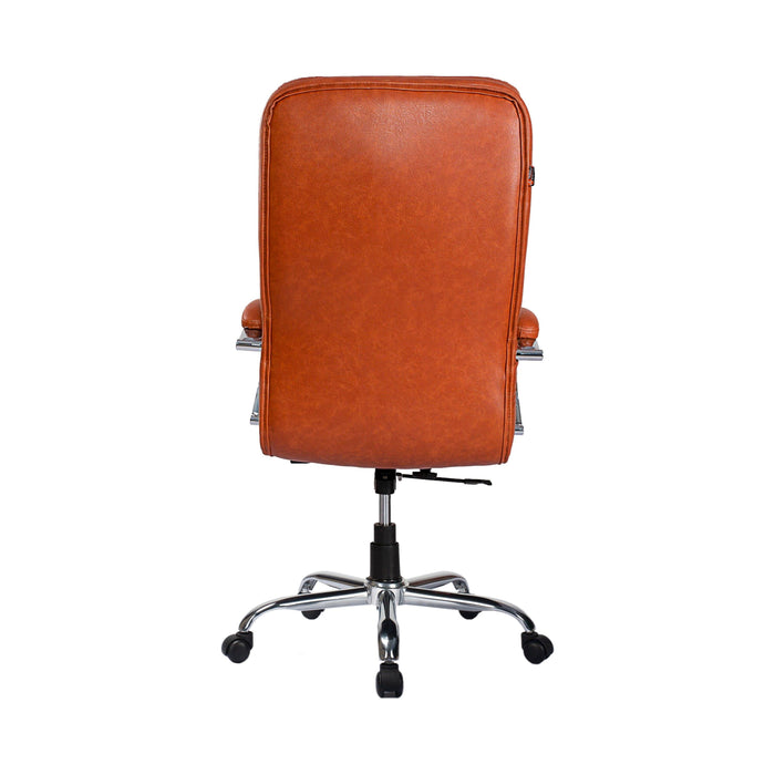 Adiko Puffy Director Chair in TAN - Ouch Cart | Office chair
