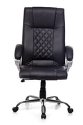 Adiko Sleek Executive Revolving Office Chair in Black - Ouch Cart | Office card | Study chair