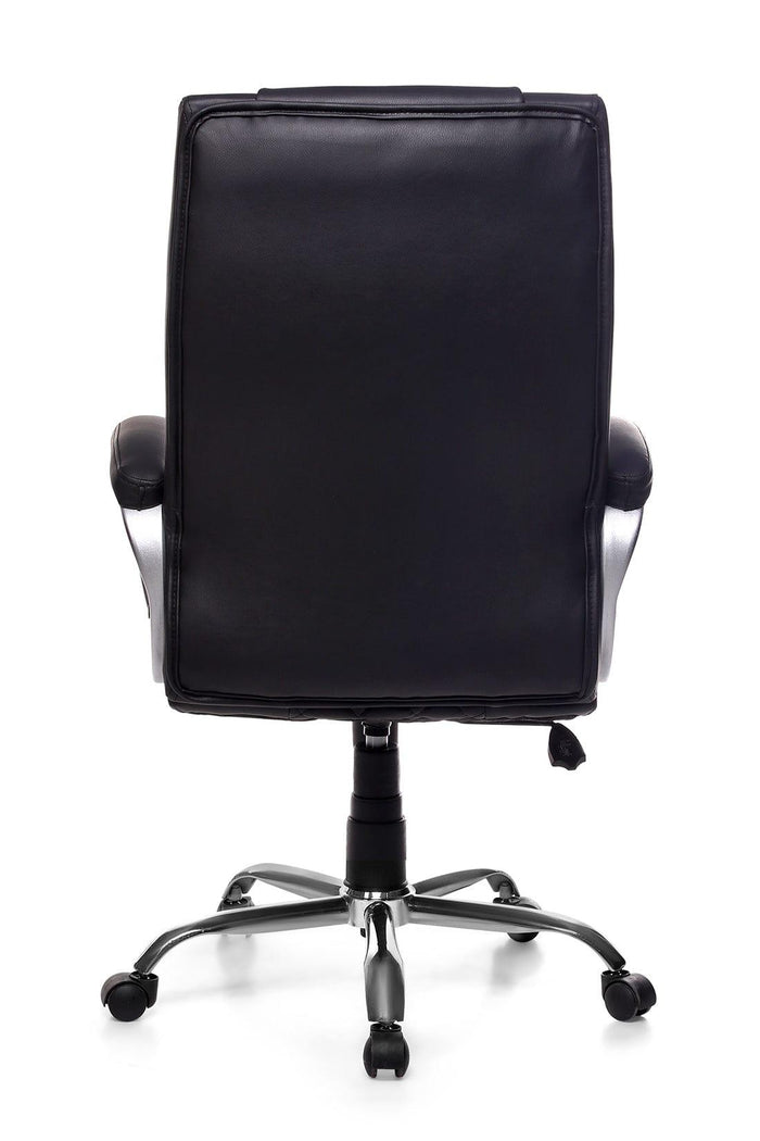 Adiko Sleek Executive Revolving Office Chair in Black - Ouch Cart | Office card | Study chair