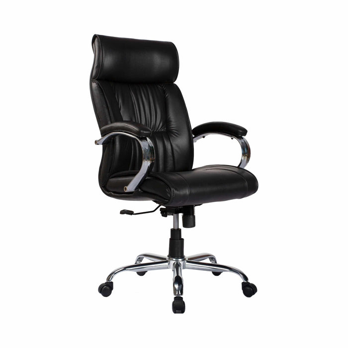 Adiko Stylish High Back Executive Chair in Black - Ouch Cart