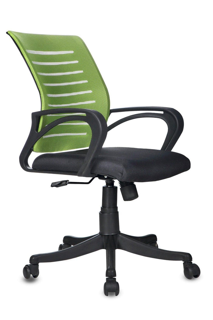 Adiko Superb Mesh chair in Green - Ouch Cart