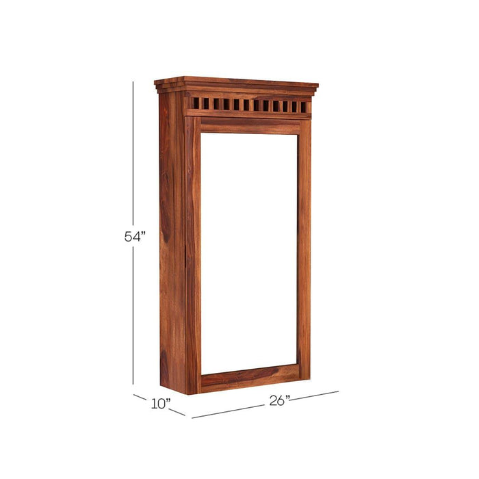 Adolph Sheesham Wood Wall Mounted Dresser - Ouch Cart