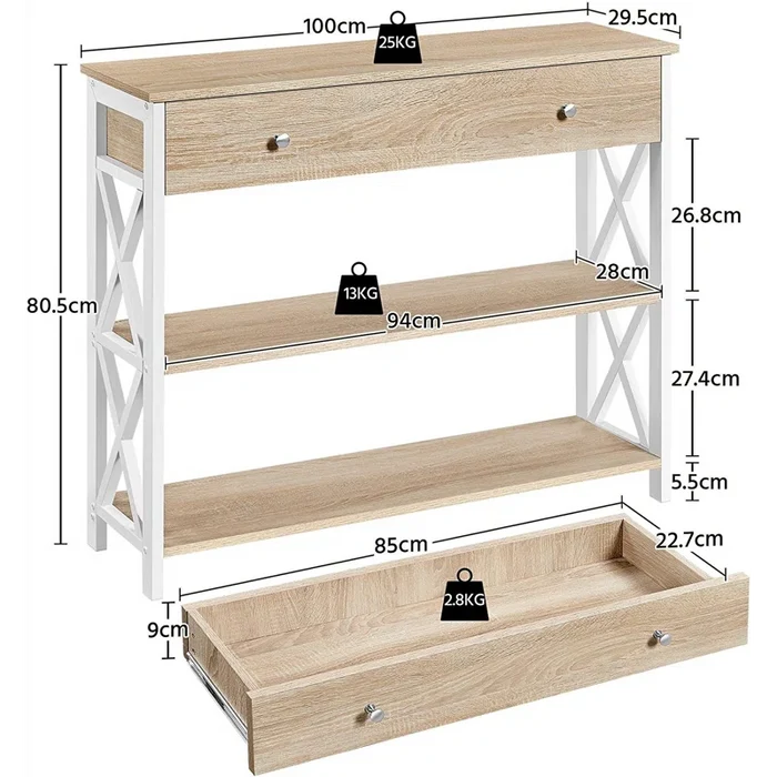 Aleena  Console Table Ouch Cart
