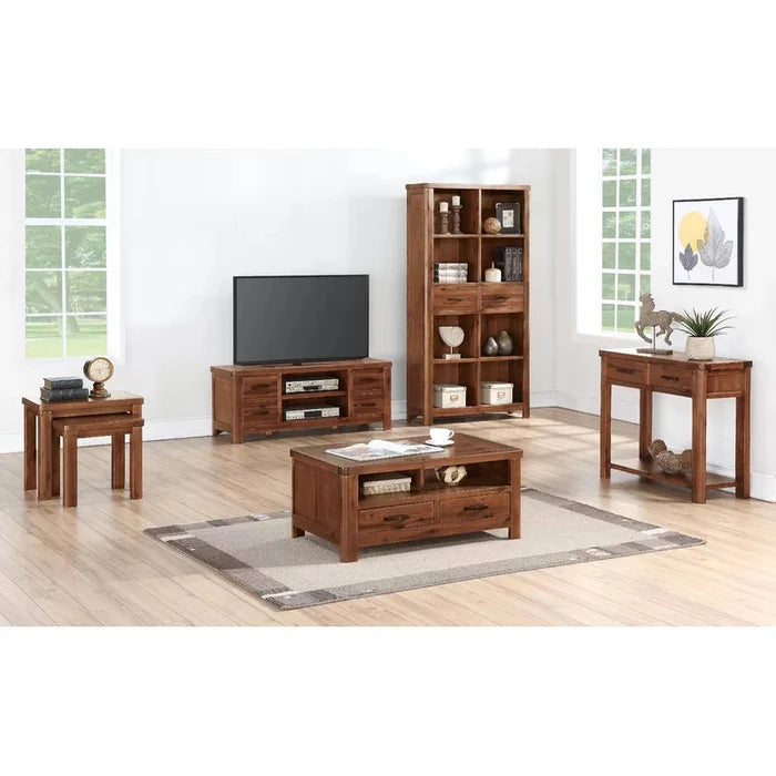 Aleksi  Solid Wood Console Table Ouch Cart