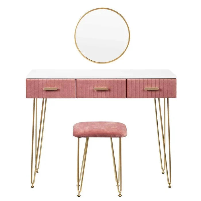 Alexey Dressing Table with Mirror - Ouch Cart