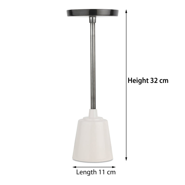 Altura Medio  Black Nickel  Candle holder Medium M.M.I. OVERSEAS
