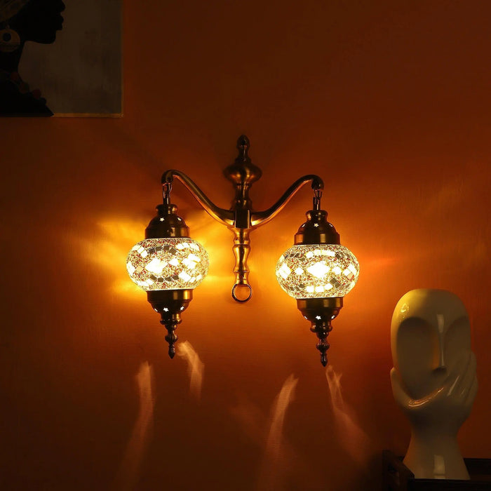 Aluminium Multicolor 2 Wall Lights - Ouch Cart