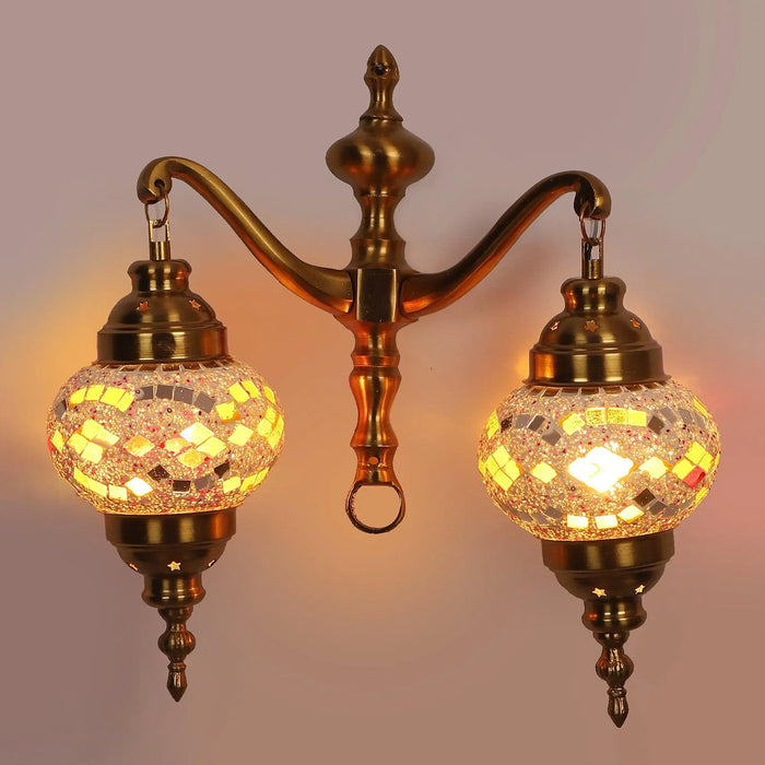 Aluminium Multicolor 2 Wall Lights - Ouch Cart