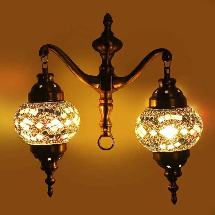 Aluminium Multicolor 2 Wall Lights - Ouch Cart