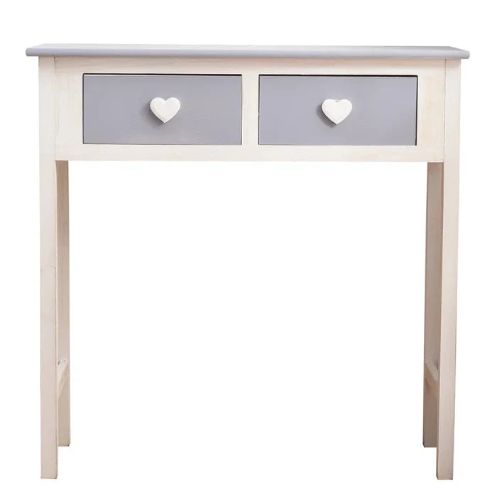 Amalia Solid Wood Console Table ouch cart