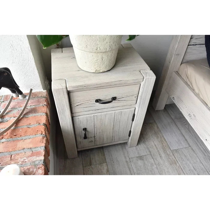 Amber  1 Drawer Bedside Table Ouch Cart