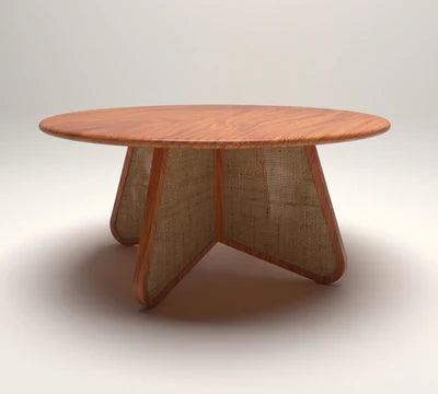 Amelia Coffee Table in Solid Wood - Ouch Cart