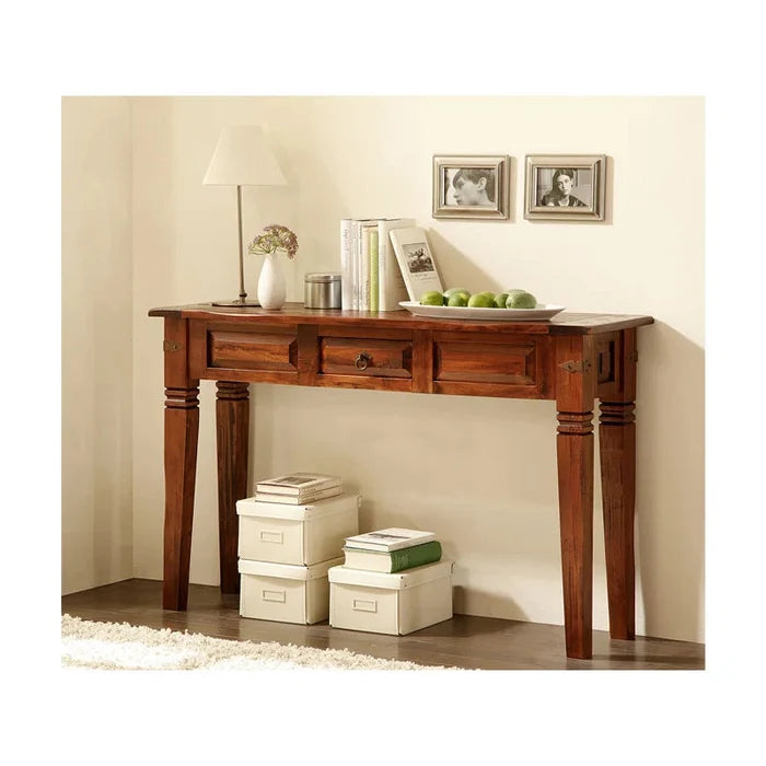 Anastasia  Solid Wood Console Table Ouch Cart