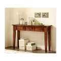 Anastasia  Solid Wood Console Table Ouch Cart